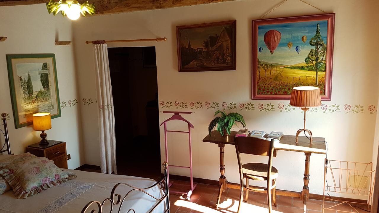 Montisi La Romita Ospitalita Rurale Familiareヴィラ エクステリア 写真